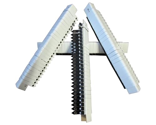 Zip Wing Bands Numbered - NOT Stamped Aluminum Chicken Pheasant Poultry Duck Wing Identification Tags (100, White) - color: White