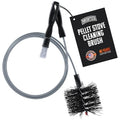 BRUSHTECH – Brushtech – Pellet Stove Cleaning Brush for 3" Vent Pipes Kit - Black
