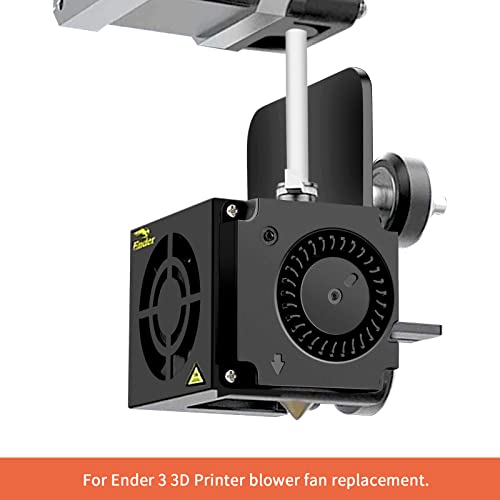 Wathai DC 4010 Blower Fan 24V Duall Ball High Speed with 3.3 ft Wires | 40mm x 10mm 24 Volt DC Brushless Radial Turbo Fans for Ender 3 Fan Upgrade Extruder Hot End Cooling 2 Pack - size: 40x10mm (24V Ball)