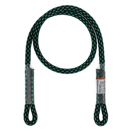 GM CLIMBING 8mm (5/16") Prusik Swen Eye-to-Eye Pre-Sewn 30 inch / 45 inch - color: Black-30 inch
