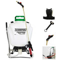 Chapin International Chapin 62000 Tree/Turf Pro Commercial Backpack Sprayer with Control Flow Valve Technology for Fertilizer, Herbicides and Pesticides, 4 gal, Translucent White - size: 4 Gallon, Commercial