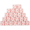 24 Rolls Elastic Self Adhesive Bandage Wrap 2 inch, Breathable Non Woven Cohesive Bandage, Vet Wrap for Dogs, Ankle Sprains Swelling Tape, Sports Athletic Tape (White Heart) - color: 2 Inch-24 Count White Heart