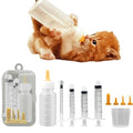 Pet Feeding Syringe with Nipple, Silicone Feeding Tools for Kitten Puppy Feeding Syringe for Newborn Cat Dog Small Animals Rabbits (1ml+3ml+5ml +10ml) - color: 1ml+3ml+5ml +10ml