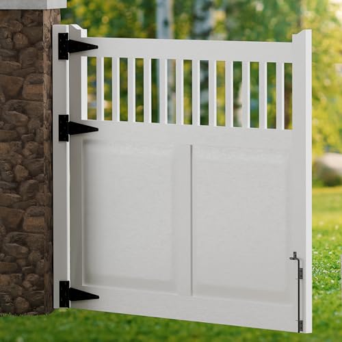18 Inch Cane Bolt Gate Drop Rod, Square Heavy Duty Steel, 1 Pack | Solid Steel, Black Powder Coated; Holds Gate Securely in Place; for Wood, Vinyl, Metal Gates,Fence; Easy to Install - size: 18 Inch