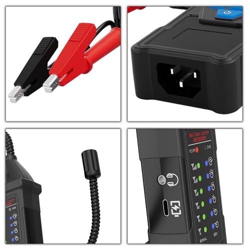 U610 Underground Wire Locator, Underground Cable Locator Wire Tracker for Pet Fence Buried Cables, Test Short Circuit Breaker of Wall and Underground Cables