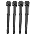 Milking Liner Rubber 4Pcs Teat Cup Liners Cattle Sheep Milking Machine Accessory Simply Installation Accessories