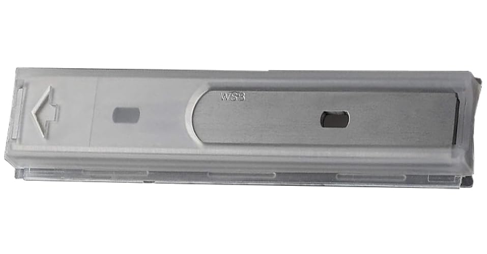 ALLWAY WSB10 Replacement Scraper Blades with Dispenser, 4", 10 Pack | High-Carbon Steel Blades - style: Replacement Scraper Blades (10 Pack)
