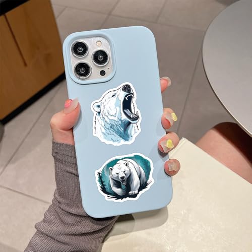 Cute Artic Animals Stickers Penguin Polar Bear Decals for Kids Teen 60PCS | Waterproof Vinyl Kawaii Artic Animal Sticker for Water Bottle Laptop Luggage Skateboard Gifts for Adult Decal Teachers Reward - color: Arctic