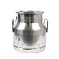 20L/5.25Gal Milk Cans-Stainless Steel Milk Transport Barrels Pail Milk Bucket Jug Oil Barrel Wine Barrel Canister Silicone Seal Barrels - size: 20L