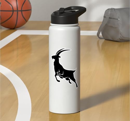 Sunset Wild Goat Capricorn Lover Gift Adult Men Women Kids Stainless Steel Insulated Water Bottle - color: White
