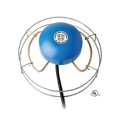 Farm Innovators 3 Pack Convertible Floating & Submergible Tank De-Icer, 1500W Water Deicer- Ice-N-Easy Design with Protective Cage for Livestock Water Tank