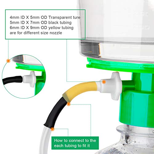Filter Vacuum Pump Portable Pressure Pump with Tubing and Connectors