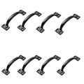 V171 6-1/2” Pulls in Black (8 Pack) - size: 6-1/2 inch 8 Pack