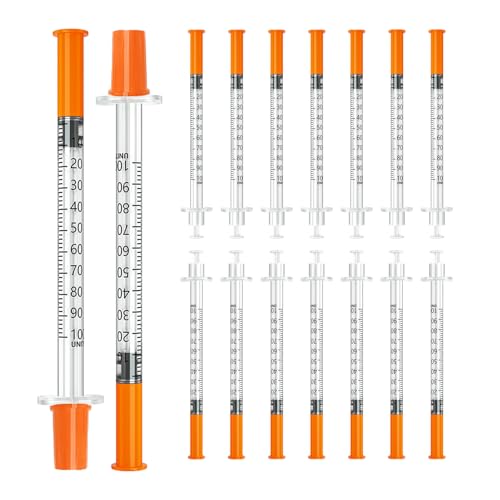 1ml/cc jeringas 31G 5/16" (8mm), Individually Wrapped, Box of 100 - size: 1ml 31G 5/16 Inch
