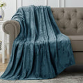 Utopia Bedding Soft Fleece Bed Blanket Throw Size Stone Blue (50x60 Inch) | Microfiber Plush Warm Lightweight Breathable Cozy Blanket Anti-Static, All Season Use, Gift for Women and Men - color: Stone Blue, size: Throw (50x60 Inch)
