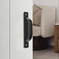 Dixiao 4Pcs Black Cupboard Drawer Handles, 5 inch/ 128mm Furniture Hardware Door Dresser Pulls, Cabinet Drawer Doors Knobs - color: Black