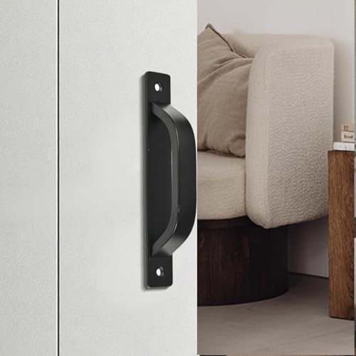 Dixiao 4Pcs Black Cupboard Drawer Handles, 5 inch/ 128mm Furniture Hardware Door Dresser Pulls, Cabinet Drawer Doors Knobs - color: Black