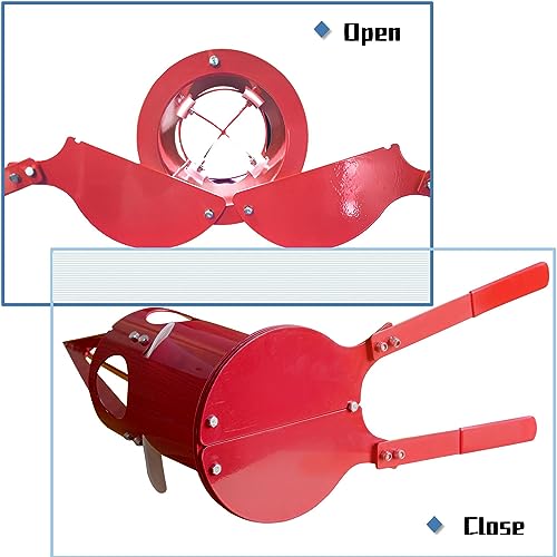 Big Bag Dispenser Bulk bBag Unloader Dischargers for Farms Construction Industry(Red) - color: Red
