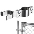 1-3/8" x 1-3/8" Chain Link Gate Latch Heavy Duty Stainless Steel Fence Gate Fork Latch Hardware with Padlock Hole 1pcs - color: 1-3/8"x1-3/8"
