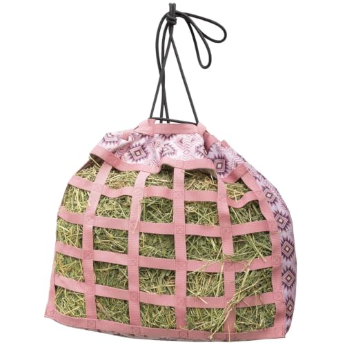 Professional's Choice Scratch Free Hay Bag | Slow Feed Horse Hay Holder - color: Clay