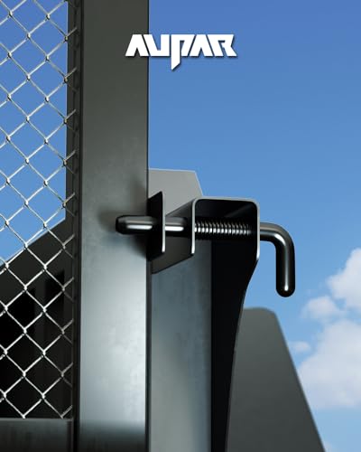 Heavy Duty Steel Trailer Gate Spring Latch Pin | Repair Kit 819T | Anti Rust | Black