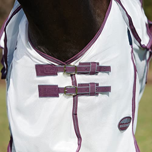WeatherBeeta ComFiTec Essential Mesh II Combo Neck (White/Maroon/Grey, 57") - color: White/Maroon/Grey, size: 57"