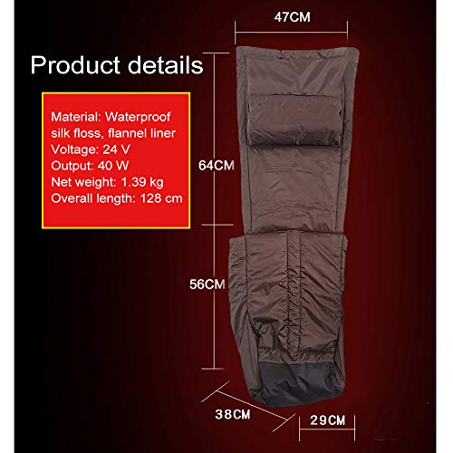 Woolala Heated Body Wrap, Large Electric Heating Pad | with 6 Adjustable Temperature Levels, Auto Shut Off Timer, Washable Warm Cover for Hands, Knees, Feet, Abdomen, Indoor Use