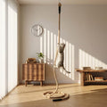 Cat Climbing Rope,9.84 Ft x 1.97 Inch Thick Natural Jute Cat Scratching Rope with Square Ring,Wall Mounted Cat Rope for Indoor Cats,Space-Saving Cat Wall Furniture & Cat Tree Alternative - size: 1.97-9.84 FT