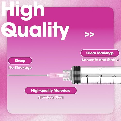 10mL/cc Disposable Luer Lock Syringe 18G 1.5 inch for Lab Use, Individually Wrapped, Pack of 50 - style: 10ml-18G-1.5" (luer lock)
