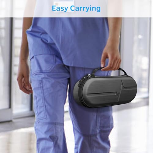 Stethoscope Case for 3M Classic III/Cardiology IV, Deep Gray | Lightweight II S.E., MDF Acoustica, Hard Carrying Bag, Doctor Nurse Accessories - color: Deep Gray