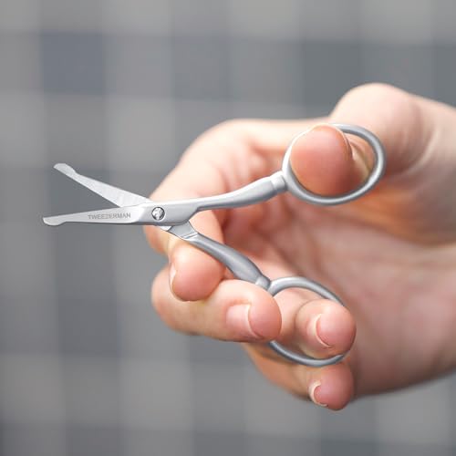 Tweezerman Pet Grooming Scissors-Rounded Tip Trimming Scissor for Dogs/Cats - style: Scissors