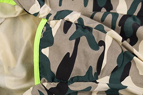 Dog Surgery Recovery Suit Female Male for Dogs After Surgery Medium Large Dogs Onesie Dog Pajamas Pjs Clothes (Green Camo, 28 (Chest 26.77 in | Backlength 18.11)) - color: Green Camo, size: 28 (Chest 26.77 in | Backlength 18.11)
