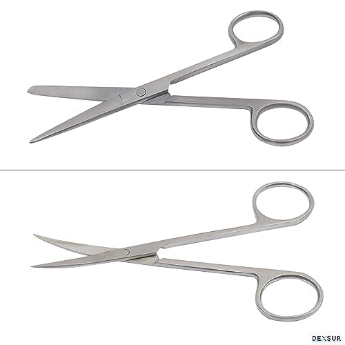 Dissection Kit for Biology Lab & Anatomy - Stainless Steel Scalpel Knife Set for Medical & Veterinary Students, KIT3-10 Pcs - style: KIT3 - 10 Pcs