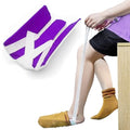 Sock Aid, Sock Helpers to Put on Your Socks for Seniors, Disabled, Pregnancy, Assist Device for Elderly, Tool Aide Puller Easy on and Off with No Bending(Purple) - color: Purple