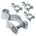 VIVIDA 1-3/8" Chain Link Fence Female Gate Hinge, Pipe Gate Hinge, 4 PCS | Galvanized Steel, For 1-3/8" OD Post, Chain Link Fence Hardware - size: 1-3/8" (4 PCS)