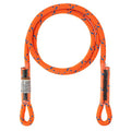 GM CLIMBING 8mm (5/16") Prusik Swen Eye-to-Eye Pre-Sewn 30 inch / 45 inch - color: Orange-45 inch