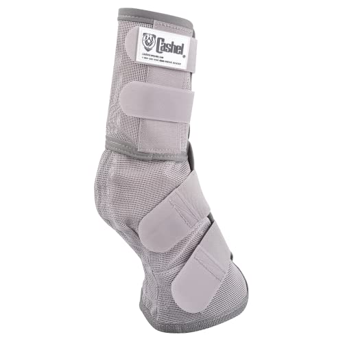 Cashel Crusader Horse Leg Guard Fly Boots 3, Grey, Mini Pony, (CASC-LG3) - color: Grey, size: Mini Pony