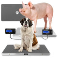 Adamson Livestock Scale 1100 lb / 500 kg – Heavy Duty Digital Dog Scales for Large Breed, for Sheep, Pigs, Goats – Tare, Hold & PCS – Battery or AC Powered (Batteries & Power Adapter Included)