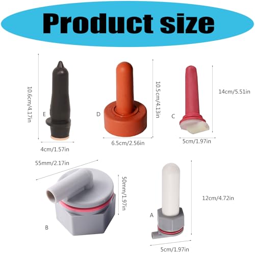 Farmnurture Calf Feeder with Anti-Colic, Soft Silicone Heavy Duty Milk Nipple for Bucket, Feeding Teat for Cattle, Horses, Sheep, Goats – Easy Farm Supply - color: AF027