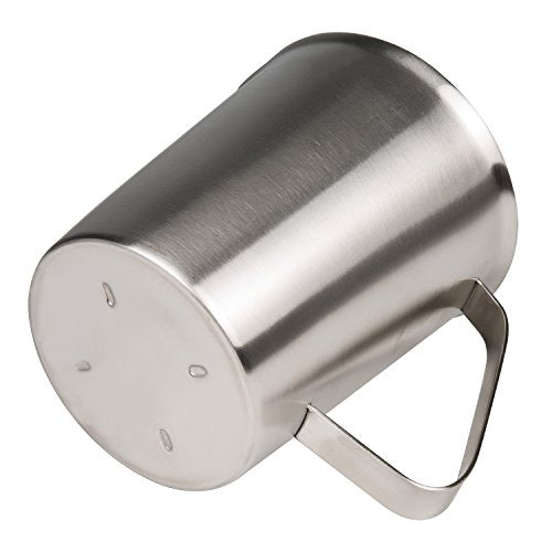 Measuring Cup, Stainless Steel Measuring Cup (48 Ounce, 1.5 Liter-6 Cup), Heavy- Duty Frothing Pitcher, Milk Frothing Pitcher Milk Frother Cup with Marking with Handle for Espresso Machines - size: 48 OZ (1500ML)