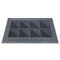 Heavy Duty Boot Scraper Mat 29.5x17.7 Inch | Heavy duty all weather shoe scrubber, scrapes mud, sand and snow, ideal for porch, garden and outdoor entryways