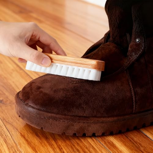 Suede Eraser & Brush for Shoes, Magic Rubber Shoe Brush Cleaner for Suede Shoe,Bags,Jacket Care (1PC)