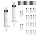 30 Pack 5ml Syringe for Liquid Without Needle,Syringe with Cap,Individually Wrapped,Measurement for Scientific Labs,Measuring Liquids,Pet Feeding,Oil or Glue Applicator (A 30 Pack 5ml) Straight Mouth - size: A 30 Pack 5ml