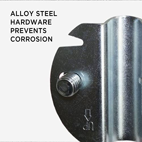 AFP Self-Locking Rope Grab with 2.25 inch Connecting Eye, Used with 5/8’’ Lifeline Rope, for Construction, Climbing, Fall-Protection, 310 lb. Capacity (OSHA/ANSI Compliant) Silver - color: Silver