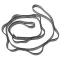 53 Inches Nylon Daisy Chains Rope Climbing Lanyard Straps Looped Strong Slings 23 kN Aerial Yoga Webbing - color: 1PC Grey