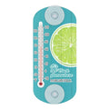 La Crosse 204-1081MV 8-inch Analog Capillary Window Thermometer with Lime - color: Lime