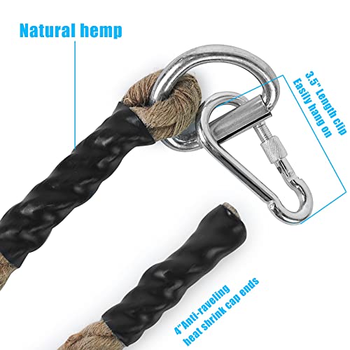 Aoneky Gym Climbing Rope - size: 1.18'' x 9 ft