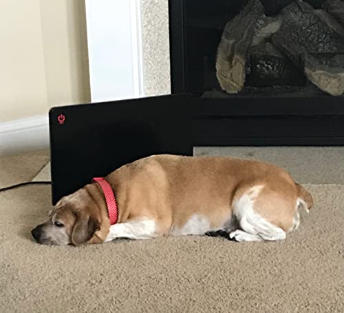 Cozy Products Cozy Pet Warmer, Compact Panel Heater for Cats, Dogs, and Other Pets, Sleek and Portable Heater with Thermostat, Energy-Efficient, 200-watts, 19" x 13" x 5/8", 5 lbs.