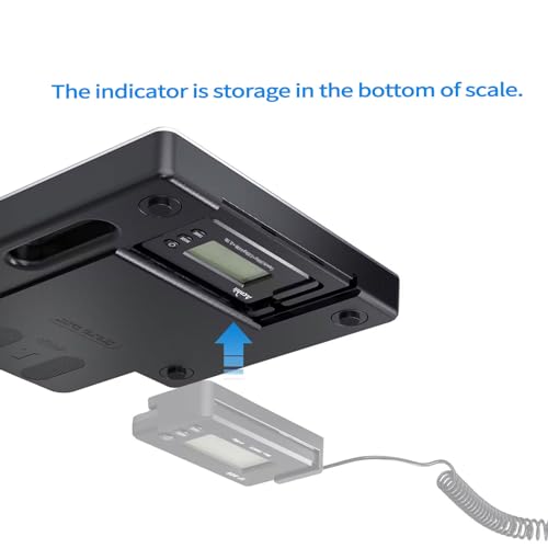 Shipping Scale for Package,440 LBS High Precision Wall Mounted Postal Scale,Digital Weighing Scale for Warehouse/Office/delivery Company, Includes Adapter and Product Manual