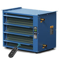 ALORAIR 100,000 BTU Hydronic Hanging Heater, HydroX H100A, Copper Tube | 2 Connection Types, Energy-Efficient Heating, Quiet 1000CFM Blower, Hot Water & Steam Compatible, Garage/Warehouse Heater